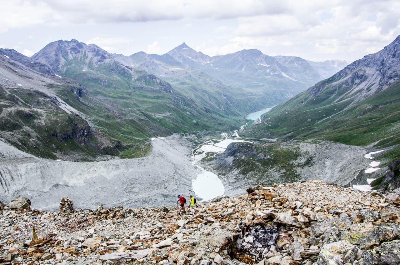 CH5VAA Zicht Vanuit Wandelweg Cabanemoiry Copyright SAM Sierre Anniviers Marketing
