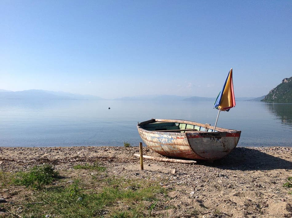 MK1AAA macedonie ruud peten_Bootje in Ohrid-meer_Ruud Peten_w950