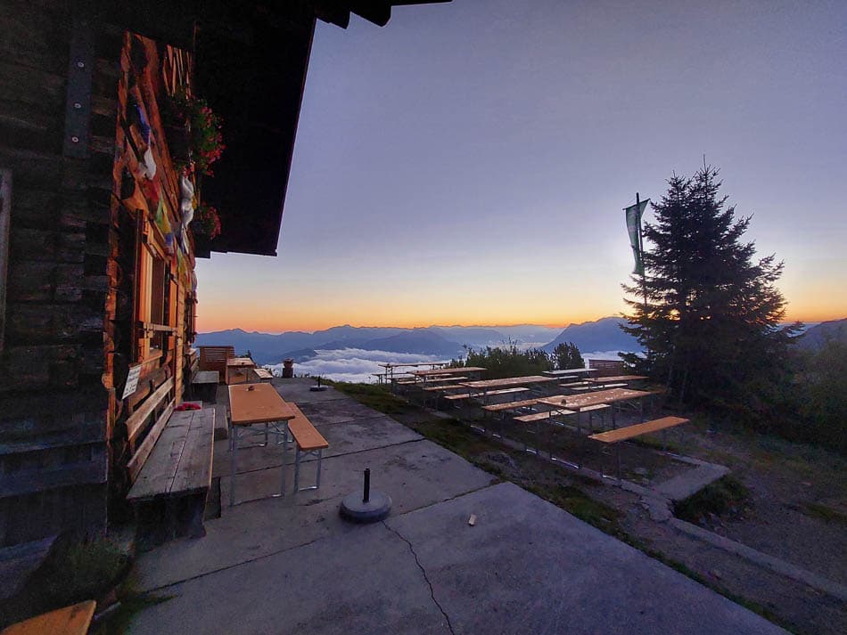 Goisererhütte Morgenstimmung Elisabeth Carda Agent (Te Verwerken) Dachstein Tourismus Ag W950