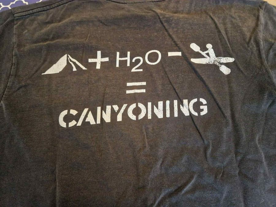 T Shirt Canyoning (1)