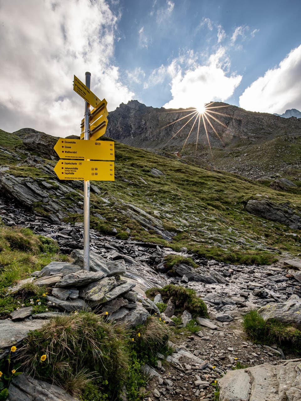 AT5VTA Wegschild Timmeltal TVB Osttirol Dalpiaz Fabian Prägraten Am Großvenediger Salzkammergut Touristik