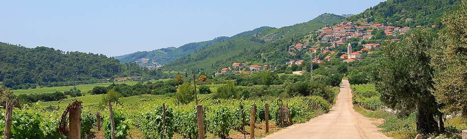 Korcula Landwegen Selectie Yugo W950