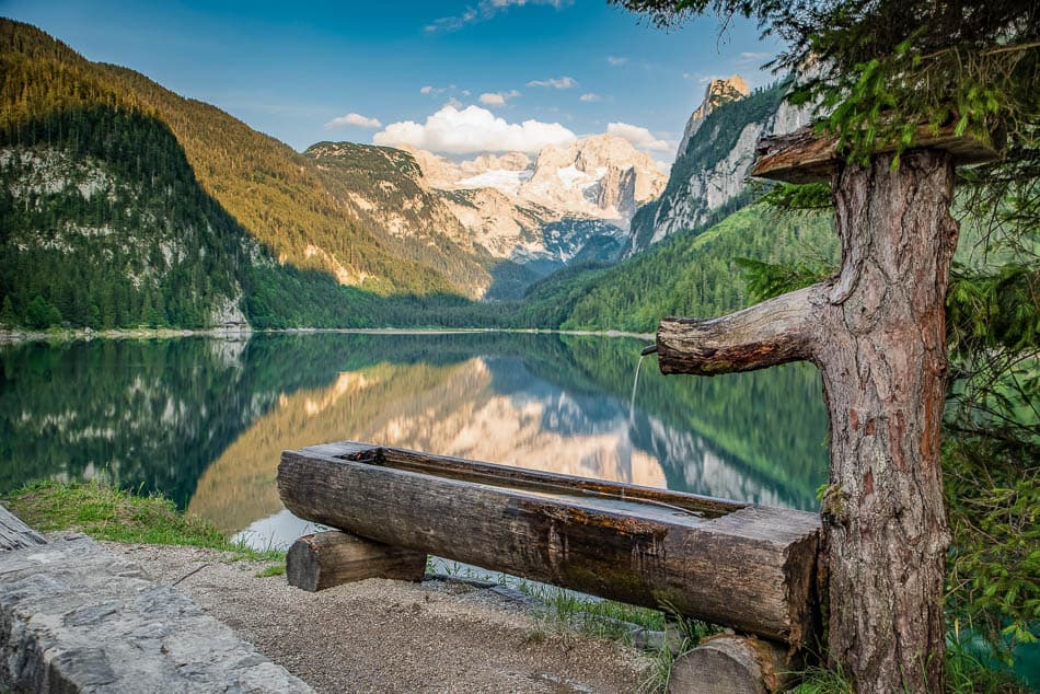 Gosausee Brunnen Foto Rudikainphotografie Agent (Te Verwerken) RUDI KAIN W950